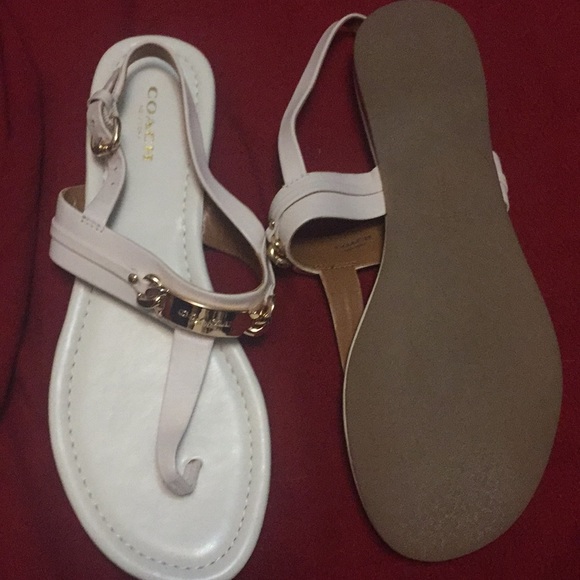 Coach Caterina size 8 white - Picture 1 of 2